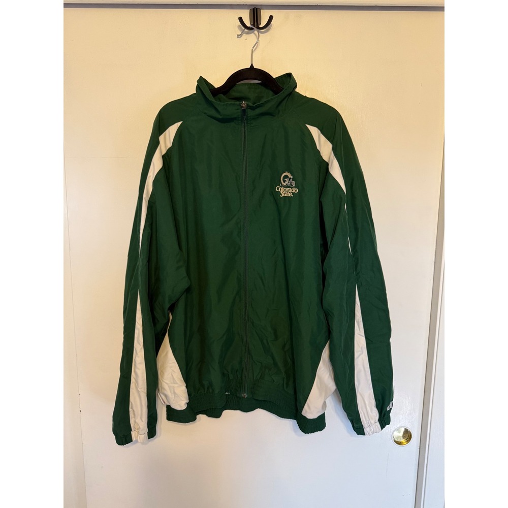 Team Issued Russell Athletic Colorado State Rams Football Jacket – Green – XL